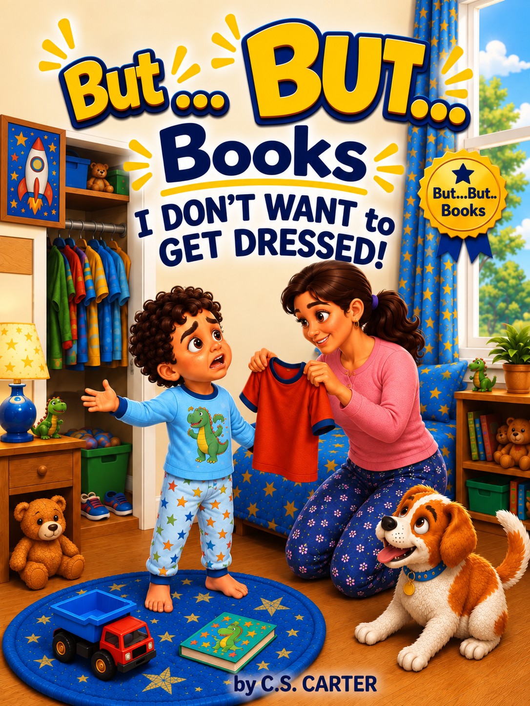 Cover of I Don't Want to Get Dressed! by C.S. Carter