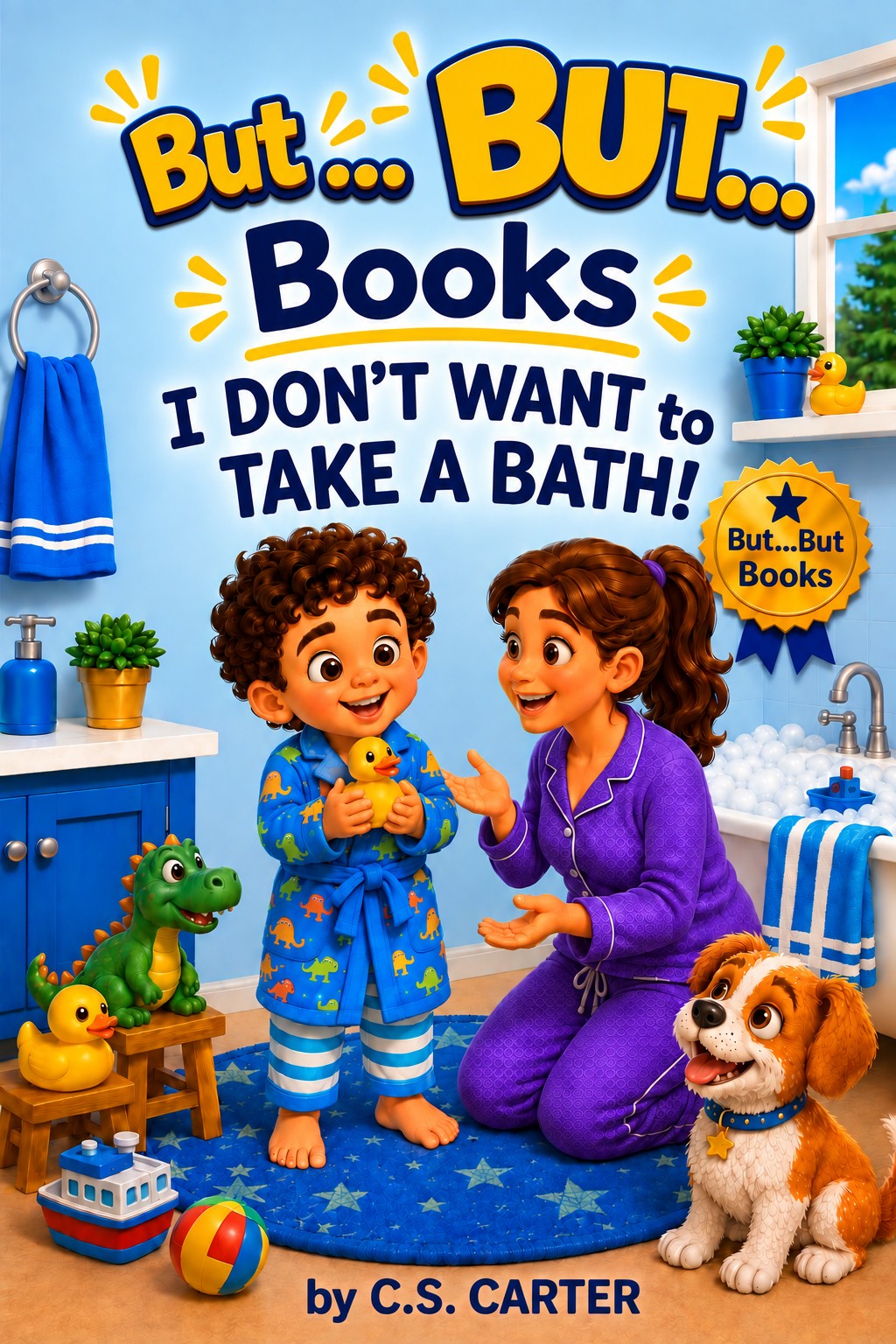 Cover of I Don't Want to Take a Bath! by C.S. Carter